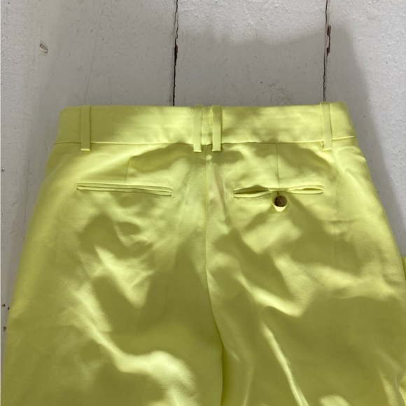 J crew lemon sorbet city crepe pants size 4 dress pants - Picture 5 of 8